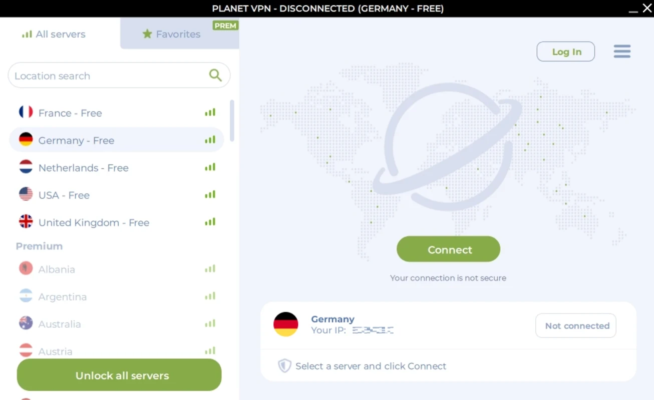 VPN Planet — لقطة شاشة 2