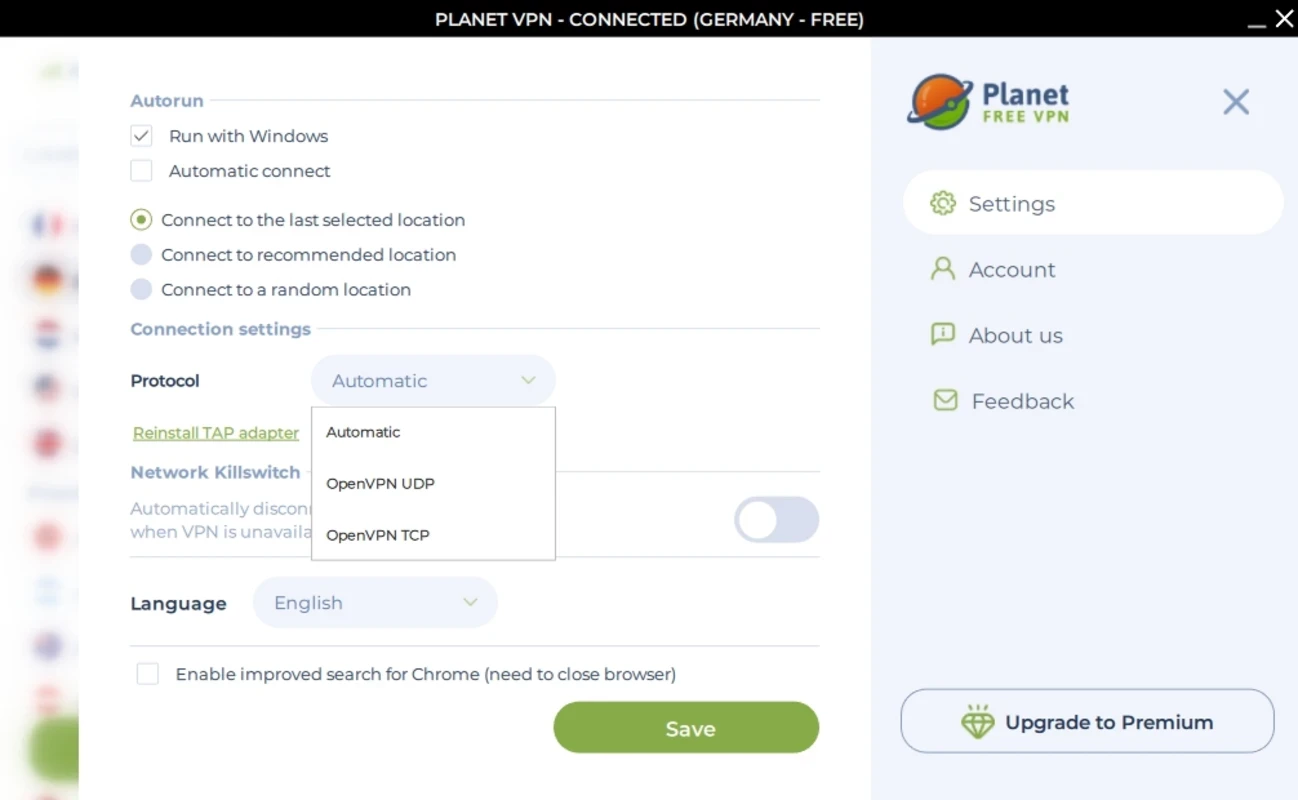 VPN Planet — لقطة شاشة 3